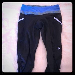 Lululemon cropped workout pants